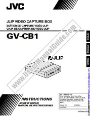 Voir GV-CB1U pdf Instructions - Espagnol
