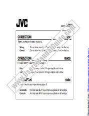 View GV-PT2 pdf Manual Correction - English, Français, Español