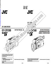 Voir GY-DV300UZ pdf Mode d'emploi