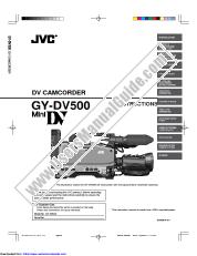 Ansicht GY-DV500U pdf Anleitung
