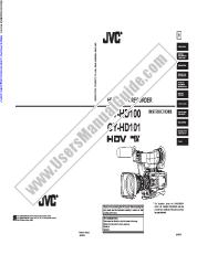 Ansicht GY-HD100U pdf Bedienungsanleitung