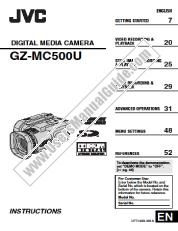 Ansicht GZ-MC500US pdf Bedienungsanleitung