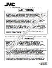 View HM-DH30000U pdf Instruction Manual-Attention Sheet