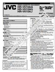 Ver HR-V615ER pdf Manual de instrucciones
