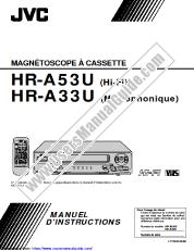 Ver HR-A33U(C) pdf Instrucciones - Francés