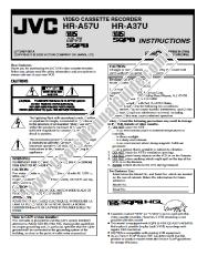 Vezi HR-A37U pdf Instrucțiuni