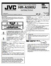 Ver HR-A590U pdf Manual de instrucciones