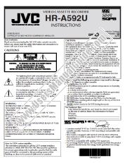 Ver HR-A592US pdf Manual de instrucciones