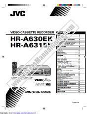Ver HR-A630EK pdf Instrucciones