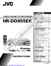 Visualizza HR-DD855EK pdf Istruzioni