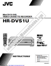 Voir HR-DVS1U pdf Directives