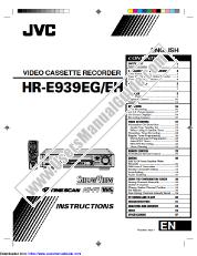 Vezi HR-E939EG pdf Instrucțiuni