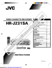 Ver HR-J231SA pdf Instrucciones