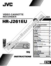 Ver HR-J261EU pdf Instrucciones
