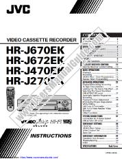 Ver HR-J270EK pdf Instrucciones