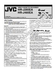 Ver HR-J285EA pdf Instrucciones