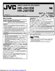Ver HR-J387EM pdf Manual de instrucciones