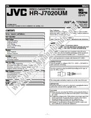 Ver HR-J7020UM pdf Manual de instrucciones