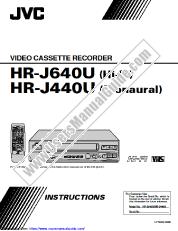 Visualizza HR-J640U pdf Istruzioni