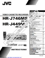 Ver HR-J449MS pdf Instrucciones