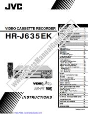 Visualizza HR-J635EK pdf Istruzioni