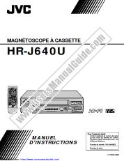 Vezi HR-J640U(C) pdf Instrucțiuni - Franceză