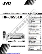 Ver HR-J655EK pdf Instrucciones