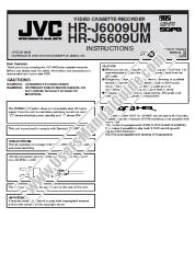 Ver HR-J6609UM pdf Manual de instrucciones