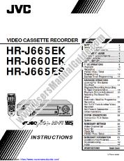 Ver HR-J665ES pdf Instrucciones