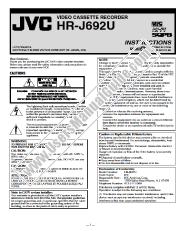 Visualizza HR-J692UC pdf Manuale di istruzioni