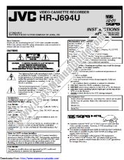 Ver HR-J694U pdf Manual de instrucciones