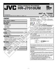 Ver HR-J7010UM pdf Manual de instrucciones