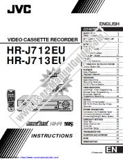 Ver HR-J713EU pdf Instrucciones