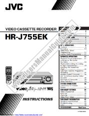 Ver HR-J755EK pdf Instrucciones