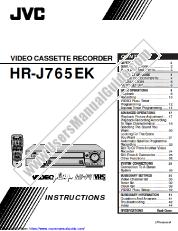 View HR-J765EK pdf Instructions