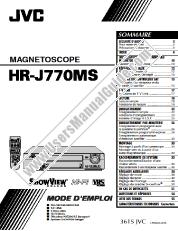 Visualizza HR-J770MS pdf Istruzioni - Francese