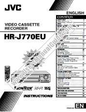 Vezi HR-J770UE pdf Instrucțiuni