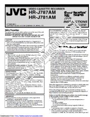 Ver HR-J787AM pdf Manual de instrucciones