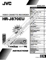 Ver HR-J870EU pdf Instrucciones