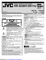 Ver HR-S2911U pdf Manual de instrucciones