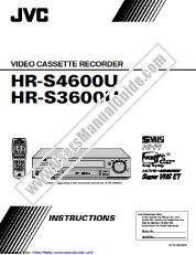 Ver HR-S3600U pdf Instrucciones