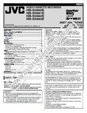 Visualizza HR-S5963EX pdf Manuale di istruzioni
