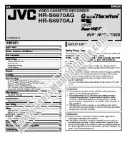 Ver HR-S6970AJ pdf Manual de instrucciones