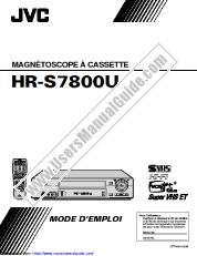 Ver HR-S7800U pdf Instrucciones - Francés