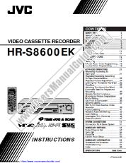 Ver HR-S8600EK pdf Instrucciones