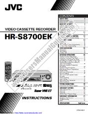 Visualizza HR-S8700EK pdf Istruzioni
