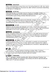 Voir HR-S9500EH pdf Jitter After Special Effects - Plusieurs langues
