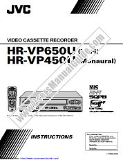 Ver HR-VP450U pdf Instrucciones