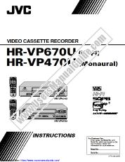Voir HR-VP470U pdf Directives