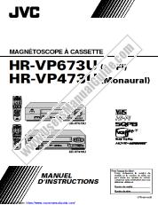 Voir HR-VP673U pdf Mode d'emploi - Français